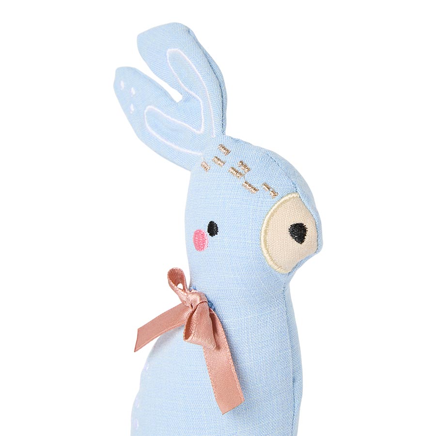 Catnip & Crinkle “Benji Bunny” Plush Cat Toy – Textured Bunny with Catnip